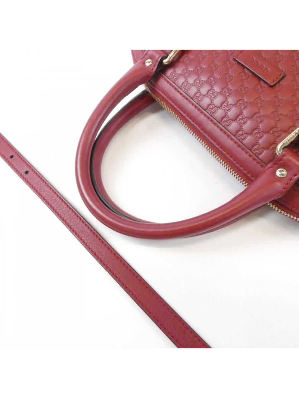 Gucci Bag Handbag Red - Picture 6 of 10